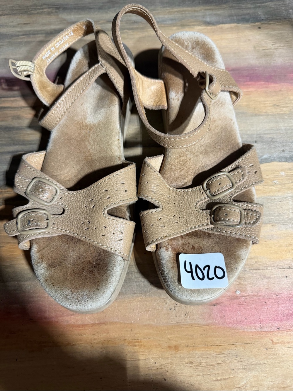 #4020- Woman’s Brown Sandals